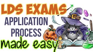 LDS exam application  Part 1 and Part 2 overview [upl. by Berget]