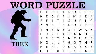 Word Puzzle amp Game  🔍 Top 10 Free Time Activities You Can’t Miss 🏆 Ultimate Word Puzzle Challenge [upl. by Zack]