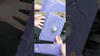 Opalite Grimoire Cover Process Timelapse bookbinding diy [upl. by Liw]