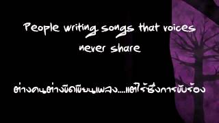 Sounds of Silence lyrics แปลไทย [upl. by Niassuh]