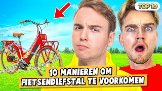 10 MANIEREN OM FIETSENDIEFSTAL TE VOORKOMEN [upl. by Devlin398]