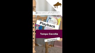 Anonymus quotTempo Gavottaquot Playback [upl. by Niwri]