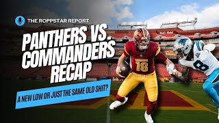 Panthers Biggest Embarrassment Yet A Pathetic 33Point Beatdown by the Commanders [upl. by Eanat]