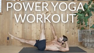 40 MIN FULL BODY POWER YOGA WORKOUT  Strength and Mobility [upl. by Hesta]