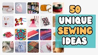 50 Unique Sewing Ideas For Small Handmade Business From Home [upl. by Weinrich787]