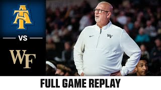 NC AampT vs Wake Forest Full Game Replay  202425 ACC Men’s Basketball [upl. by Notned495]