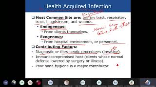 Fundamentals of Nursing  Lecture 11 Asepsis Part 1 [upl. by Colligan]