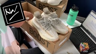 Yeezy Boost 350 V2 Lundmark KICKWHO GODKILLER Review [upl. by Ahoufe585]