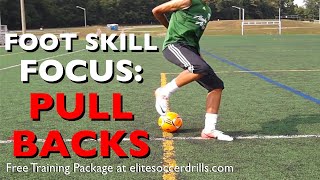 Soccer Drills  Dribbling and Movement with Pullbacks [upl. by Trauner]