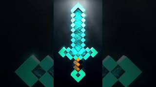 Minecraft diamond sword vs enchanted golden apple  minecraft gaming viral [upl. by Ellehc]