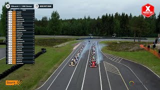 IAME Nordic Cup 2024  Varna Norway  Sunday [upl. by Kent939]