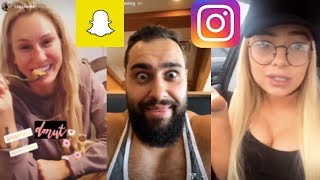 WWE SnapchatInstagram ft Charlotte Liv Morgan Sonya Deville Mandy Rose Rusev n MORE [upl. by Ackler]