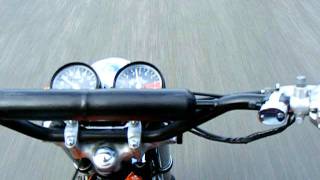 suzuki ts 185 top gear speed [upl. by Dumah]