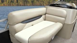 SUN TRACKER Boats 2012 FISHIN BARGE 24 DLX [upl. by Heiner467]