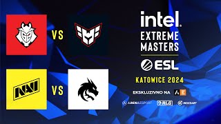 IEM KATOWICE 2024  GRUPNA FAZA  Heroic vs G2 Esports  NaVi vs Team Spirit [upl. by Tennos394]