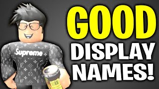 TOP 100 GOOD DISPLAY NAMES For Roblox Boys  Roblox DISPLAY NAMES [upl. by Simonsen302]