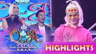 Its Showtime Miss Q and A President Ganda surprises Vice Ganda [upl. by Aniz]