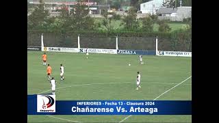 CHAÑARENSE VS ARTEAGA  FECHA 13  CLAUSURA 2024  FÚTBOL INFANTIL LIGA INTERPROVINCIAL [upl. by Nivlem]