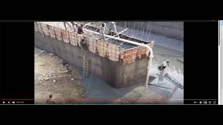 CONCRETE FORM FAILURE AND SNAKE ON THE JOB SITE [upl. by Nitaf]