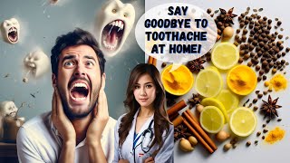 TOOTHACHE SOS 5 Natural Remedies You Cant Ignore  Nutriologgy English [upl. by Burnard]