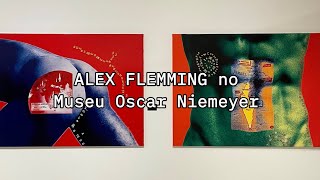 Alex Flemming no Museu Oscar Niemeyer arte exposição [upl. by Avraham]