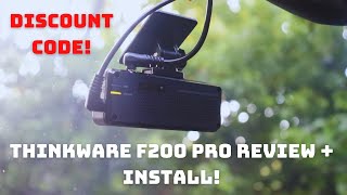 Thinkware F200 Pro FrontRear Dashcam Install amp Review F30F80 Chassis Guide [upl. by Waki56]