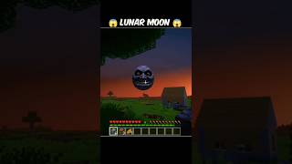 Lunar Moon 😱 minecraft shorts JinnMine [upl. by Tamarra]