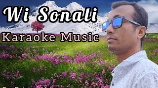 Wi SonaliWi Sonali Boro Karaoke Music With Lyrics Bodo SongBoro Traditional Song [upl. by Palocz799]