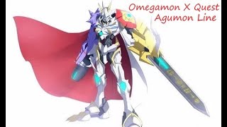 GDMO  Omegamon X Quest Agumon Line Part 4 [upl. by Arval]