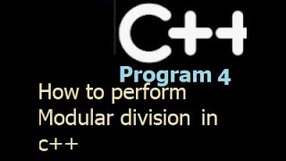 How to perform modular division in C [upl. by Carpet]