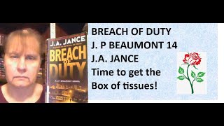 BREACH OF DUTY J P BEAUMONT Series 14 JA JANCE full review [upl. by Rodmun]