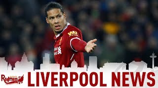 Van Dijk Injured  LFC Daily News LIVE [upl. by Valonia]