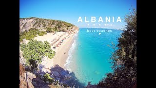 TOP 10 BEACHES OF ALBANIA  LE 10 SPIAGGE PIU BELLE DELL ALBANIA [upl. by Adnical484]