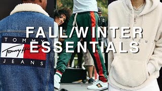 MENS WINTER STREETWEAR ESSENTIALS 2017 [upl. by Laine]