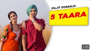 5 Taara  Diljit Dosanjh HD Video  Neeru Bajwa  Latest Punjabi Songs 2024  Punjabi Gaane 2024 [upl. by Atla395]