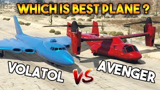 GTA 5 ONLINE  AVENGER VS VOLATOL WHICH IS BEST PLANE [upl. by Graces]