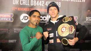 JAMIE McDONNELL v JAVIER CHACON  HEAD TO HEAD  FINAL PRESS CONFERENCE  CLEVERLY v BELLEW 2 [upl. by Havstad]