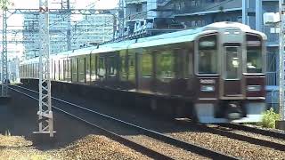 20240911 阪急 9300系9301F 準特急大阪梅田行き通過 摂津市駅～正雀駅間 正音寺踏切 阪急電鉄 阪急電車 [upl. by Etteragram344]