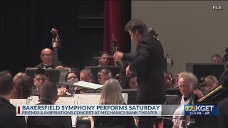 Bakersfield and Youth Symphony to play joint quotFriends amp Inspirations concert Saturday [upl. by Ynnoj763]