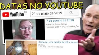 NUNCA PESQUISE DATAS NO YOUTUBE [upl. by Hulbard]