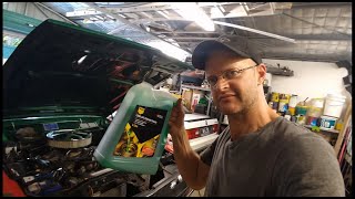 XC Ford Falcon 351 Cleveland Project Ep 63 eBay radiator repair and cooling system flush [upl. by Nilyak]