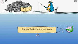 Club Penguin How to Catch only Grey Fish [upl. by Kendall]