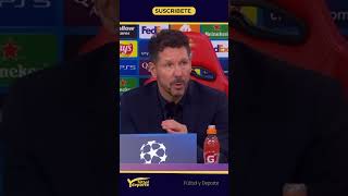 CHOLO SIMEONE quot Jugamos mal perdimos justamente y felicitarlos quot [upl. by Anavoj]