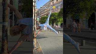 Pole Dance in public  Calisthenics Time calisthenics fitness poledance shorts viralvideo [upl. by Janaya293]