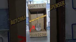 How to make Automatic Water Dispenser Machine😱Diy project shorts technology viral reels [upl. by Aihsia]