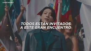 Jungkook  Dreamers Feat Fahad Al Kubaisi FIFA World Cup Qatar 2022 Traducida al Español [upl. by Seyer]