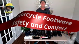 Motorcycle Boots and Footwear Review  Alpinestars Supertech R and SMX Plus [upl. by Stephi]