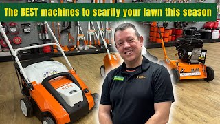 🌱 WATCH THIS before you invest in a Scarifier  which Lawn Scarifier is best for you in 2023 [upl. by Altheta]