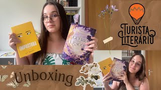 UNBOXING  Club turista literário 📦 [upl. by Waddington]