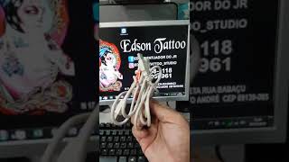 Como instalar impressora matricial e usála pra fazer decalque para tatuagem [upl. by Tod994]